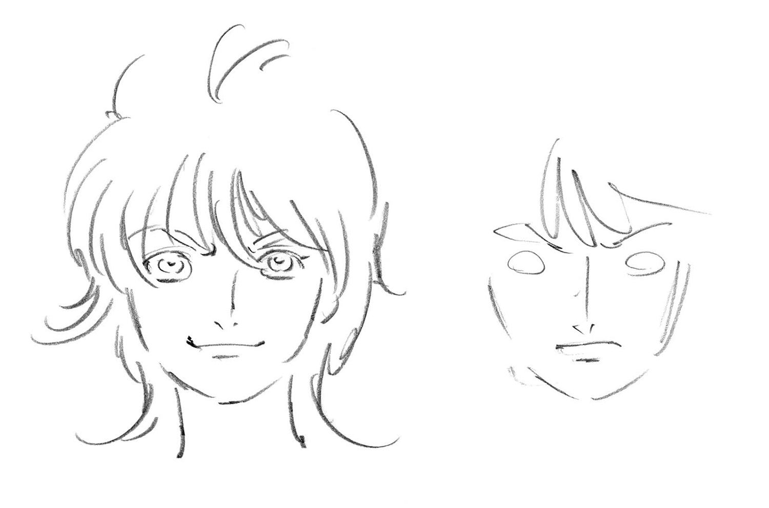 表情を考えて顔を描く アニメキャラクターの作画 デザインテクニック 第2回 Pictures