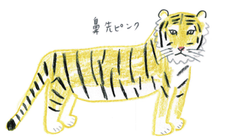 トラを描いてみよう ミヤタチカのお絵描き動物園 ゆるく楽しい描き