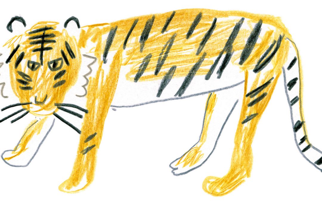 トラを描いてみよう！