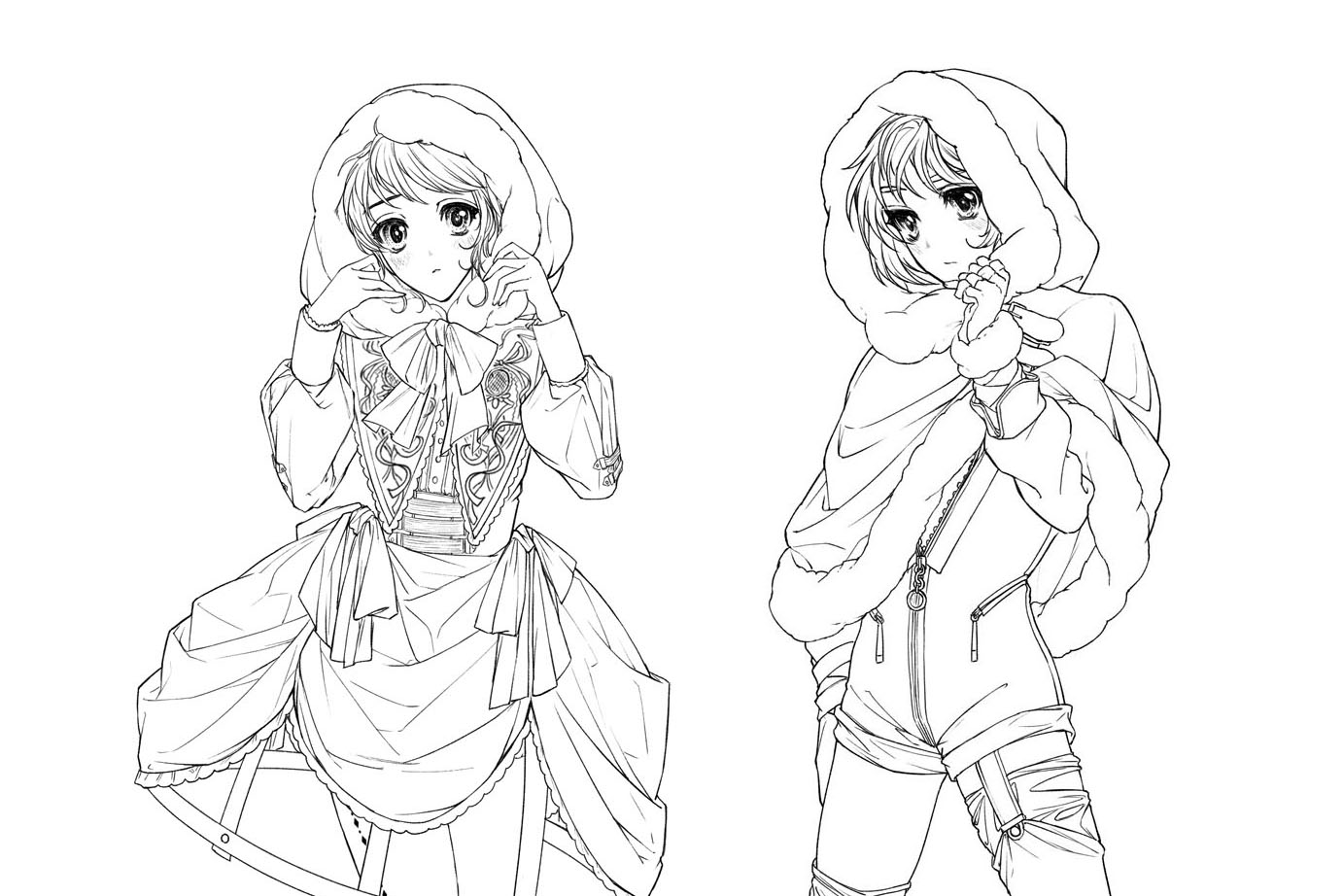 童話アレンジ 赤ずきん 物語とキャラクターのコンセプトを衣装に落とし込む アイドル衣装デザイン図鑑 第8回 Pictures