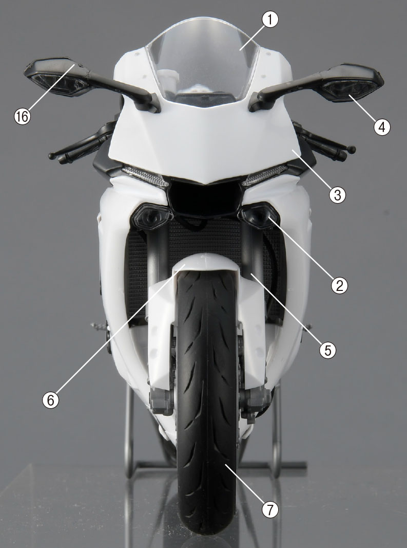 オートバイ模型を組む前に知っておきたい基礎知識いろいろ ホビージャパンエクストラ ヤマハ Yzf R1m 特集 第1回 Pictures