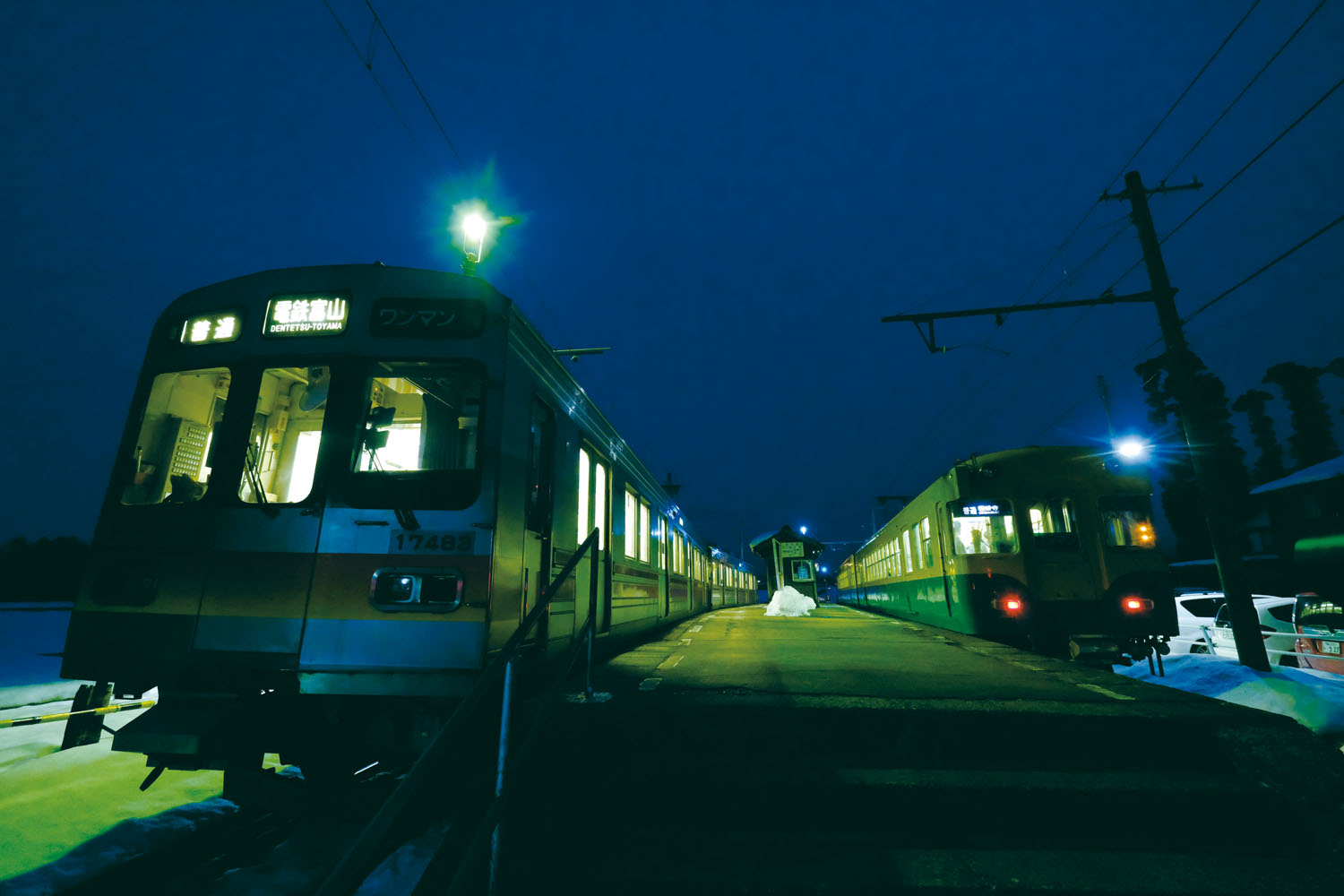 夜の鉄道を撮る 構図を知り 夜闇を使って作品の完成度を高める 夜鉄 第2回 Pictures