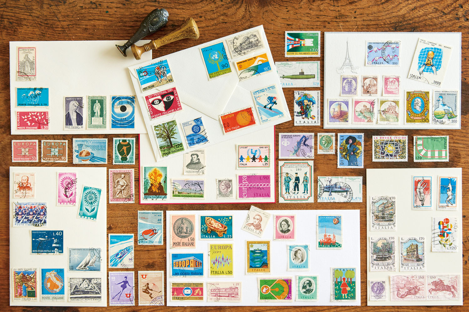 国内外の切手コレクション 地域の文化や時節を表現する「切手」の世界
