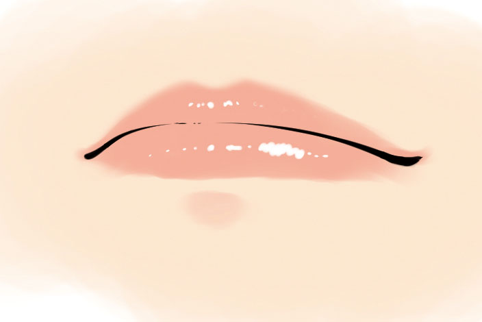 人の表情を作る高難度パーツ 唇 の描き方 塗り方をマスターしよう 美少女イラストのリアルな肌の塗り方 第2回 Pictures