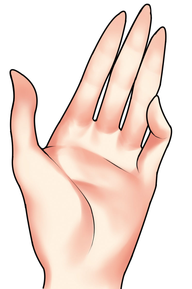 人物の状態を単独で表現できる 手指 と 爪 の描写をマスターしよう
