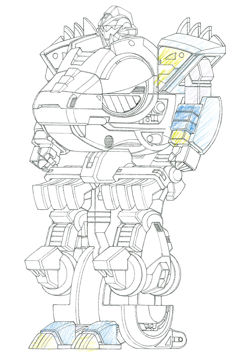 アニメーター イラストレーター必読 線と色を減らす アニメ作画のための色設定 メカニカルデザイン解体新書 第6回 Pictures