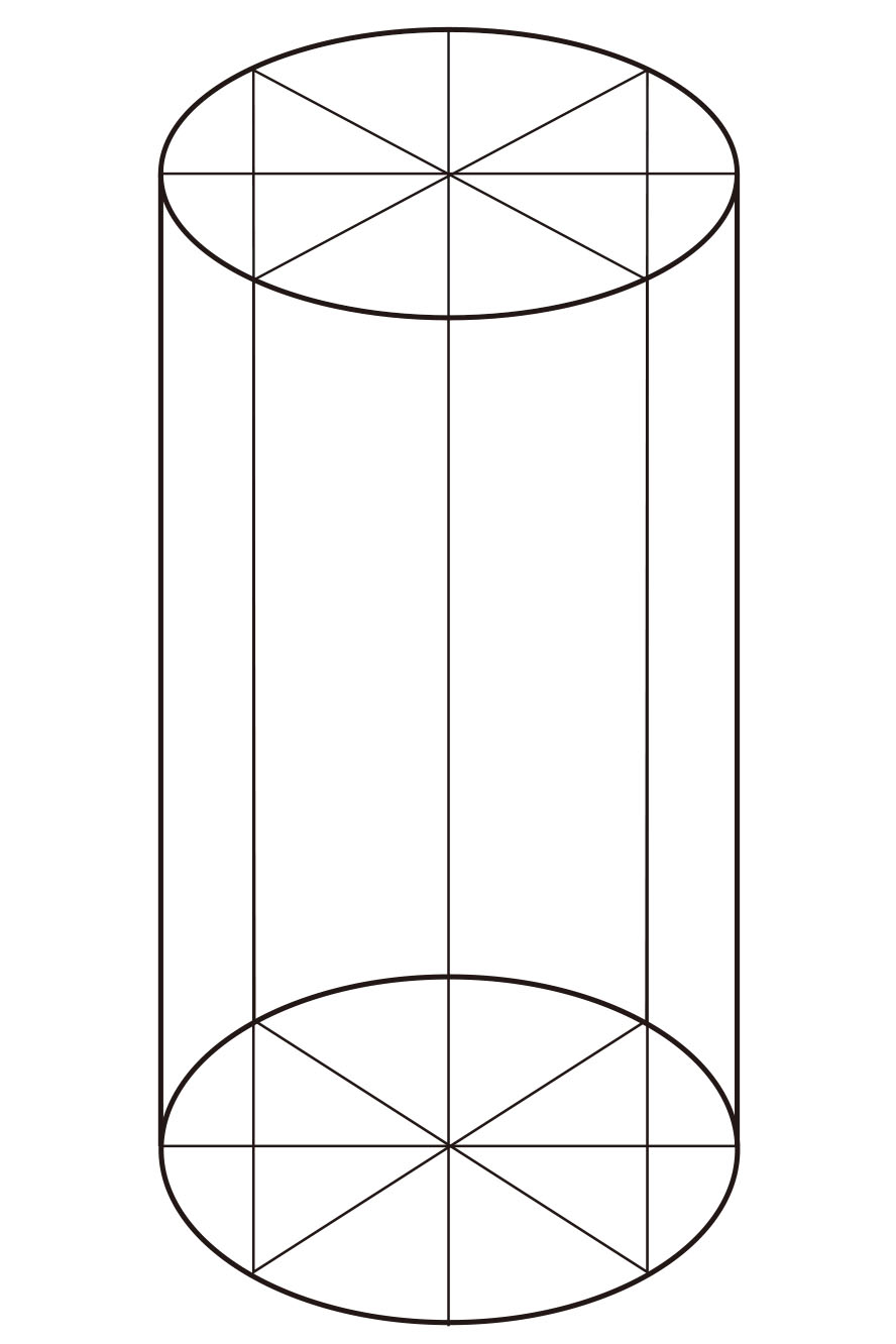円柱 イラスト 1101 円柱 イラスト 書き方