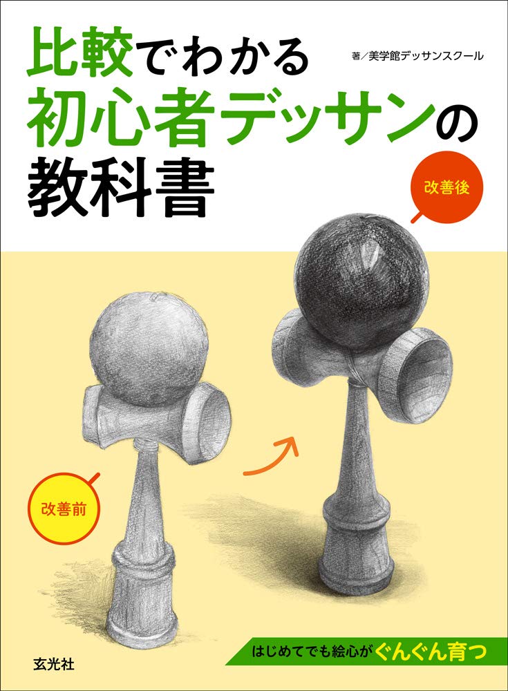 初心者デッサンの教科書 デッサンの基本は 楕円 モチーフの形は正確に描写しよう 比較でわかる初心者デッサンの教科書 第1回 Pictures