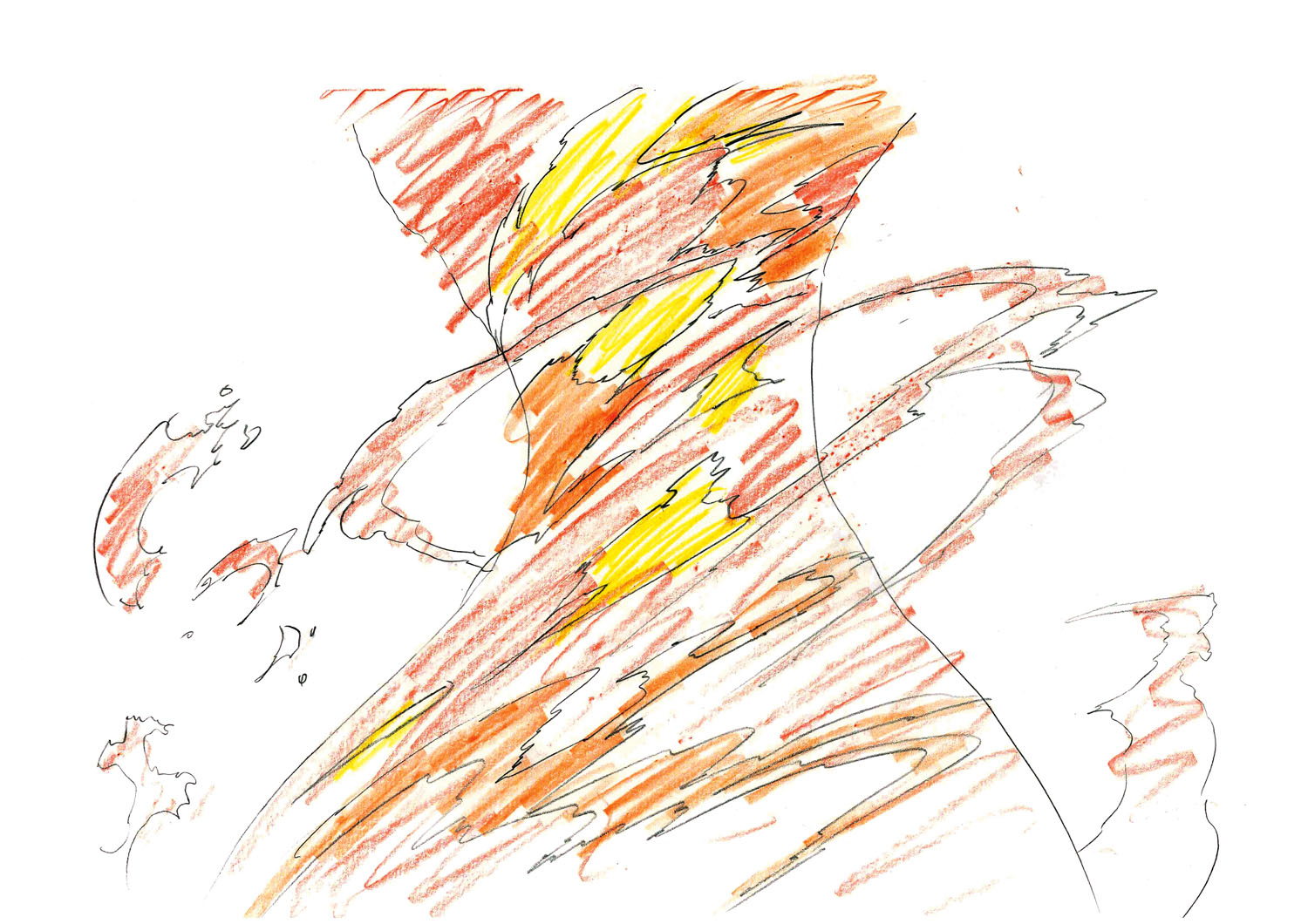 アニメーター小澤和則のエフェクト作画のテクニック 炎の動き を自然に表現する方法 ガジェット通信 Getnews