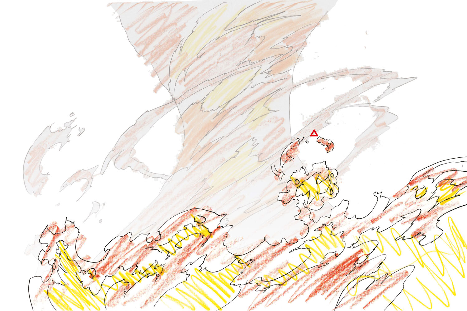 遠足 慈善 独立 炎 色鉛筆 描き方 Izumiotsu Ed Jp