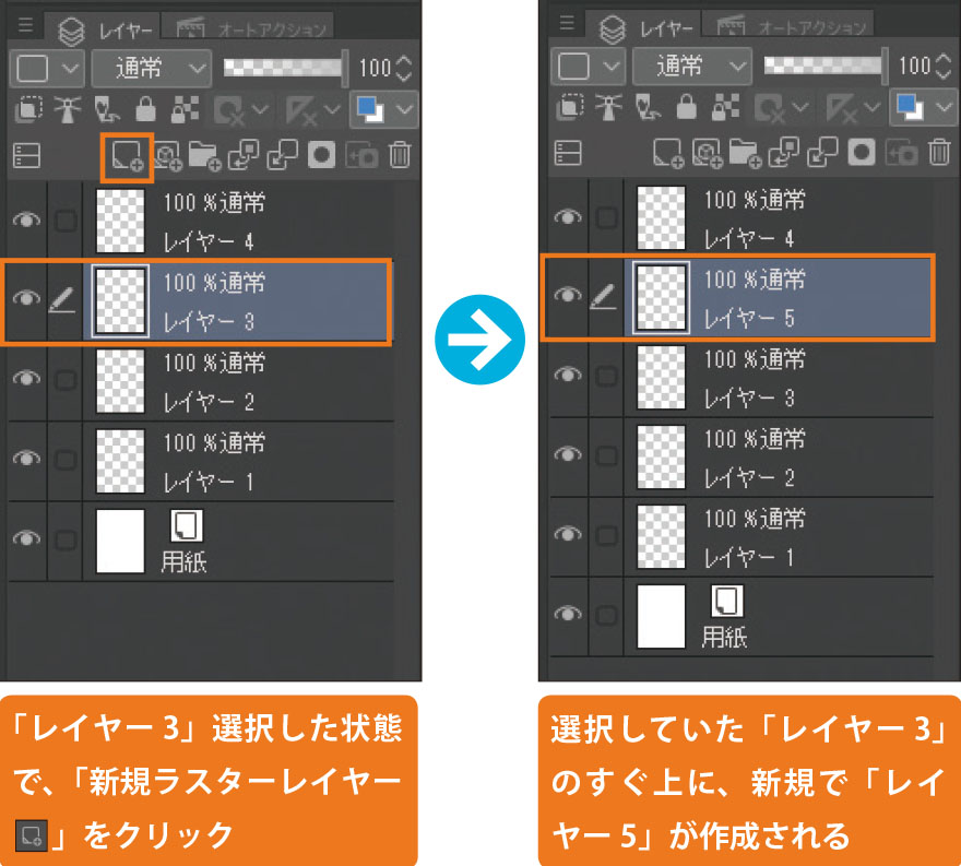 クリスタをマスターする 加工に向いた ラスターレイヤー の扱い方 Clip Studio Paint Pro デジタルイラストガイド 第4回 Pictures