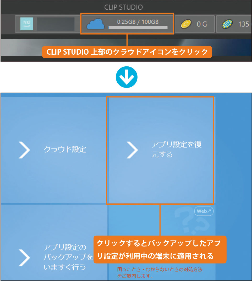 機材は壊れるもの バックアップはきちんと取ろう Clip Studio Paint Pro デジタルイラストガイド 第3回 Pictures