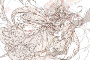 ラフの段階からレイヤーとフォルダ構成を固めておく