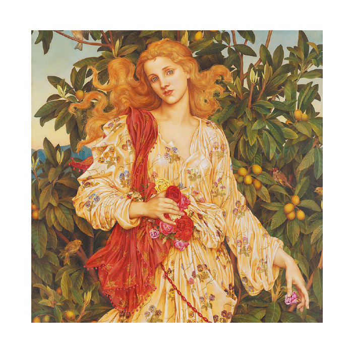 フローラ』イーヴリン・ド・モーガン（1855～1919年） | 西洋絵画入門